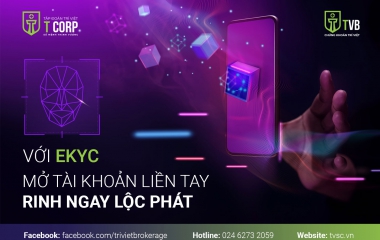 MỞ TÀI KHOẢN CHỨNG KHOÁN TVB DỄ DÀNG VỚI EKYC – KHÔNG CẦN RA QUẦY